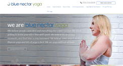 Desktop Screenshot of bluenectaryoga.com